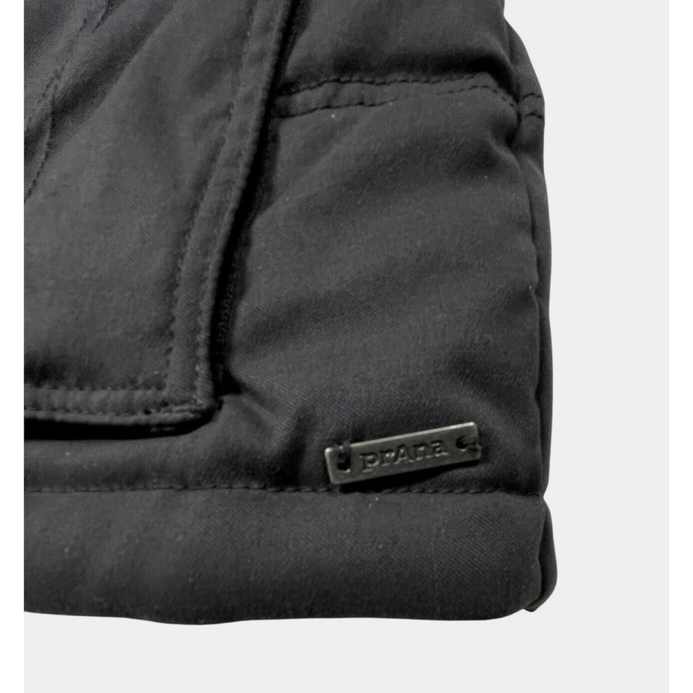 Prana Womens Gray Hooded Quilted Vest Jacket With Pockets Size S - Picture 9 of 16